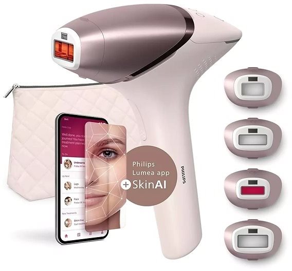 IPL szőrtelenítő Philips Lumea Series 9900 SkinAI IPL BRI977/00