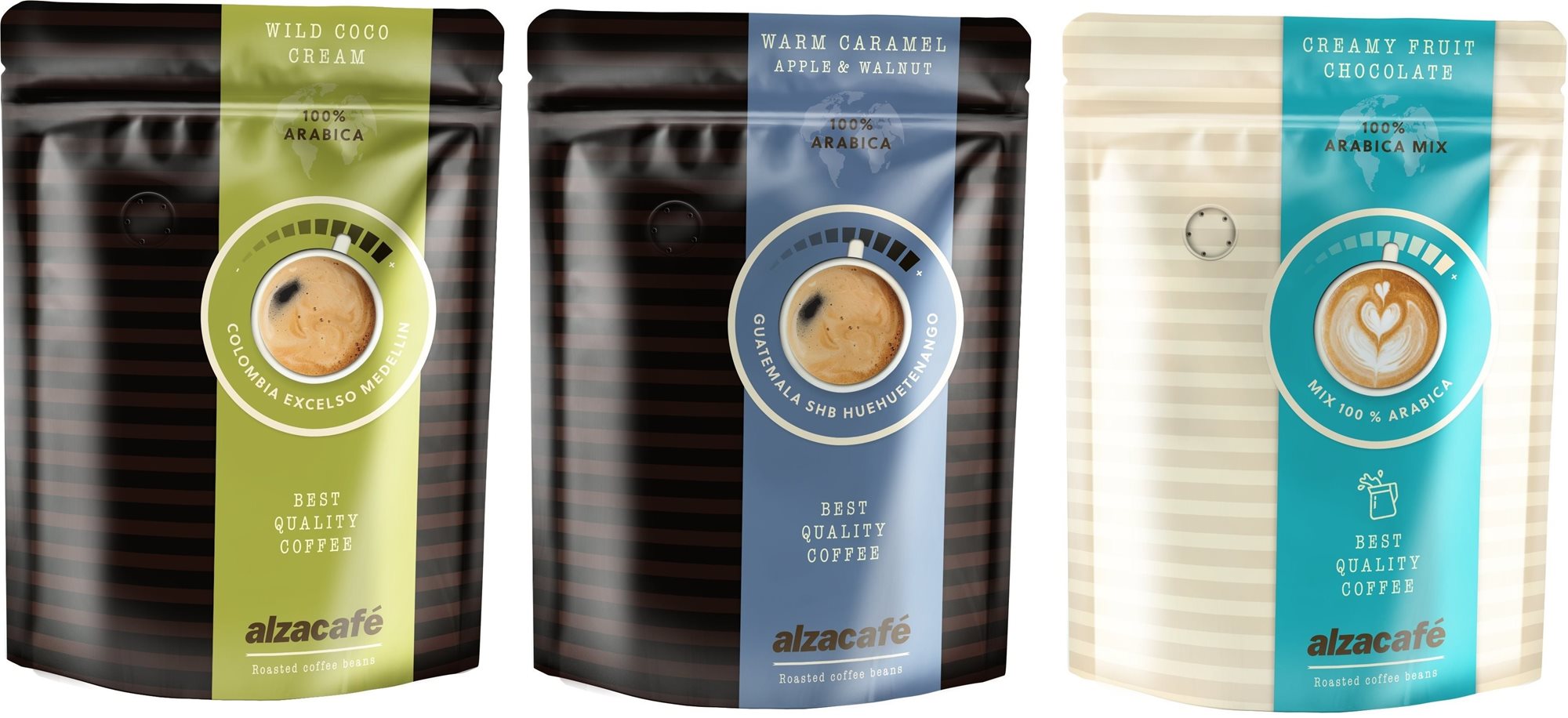 Kávé AlzaCafé Bundle Mix 3