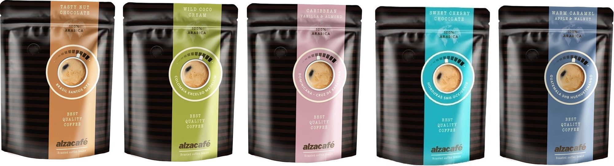 Kávé AlzaCafé Single Origin Bundle