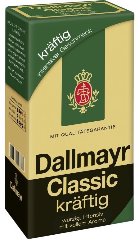 Kávé DALLMAYR CLASSIC KRAFTIG HVP 500G