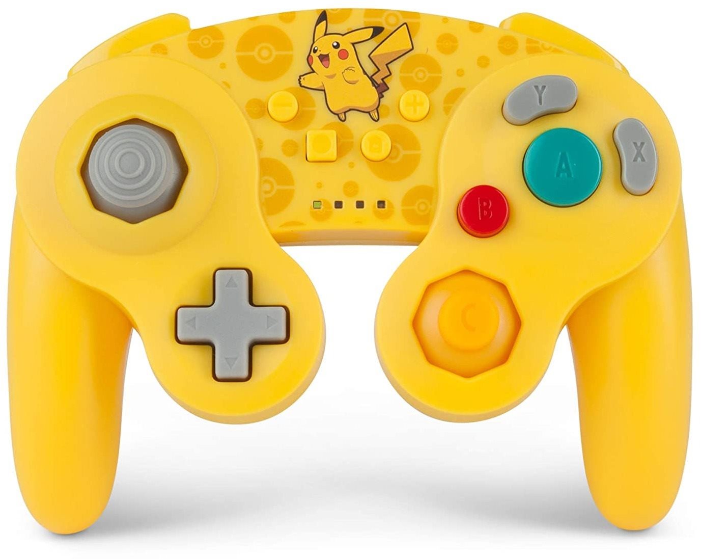 Kontroller PowerA GameCube Style Wireless Controller - Pokémon Pikachu - Nintendo Switch