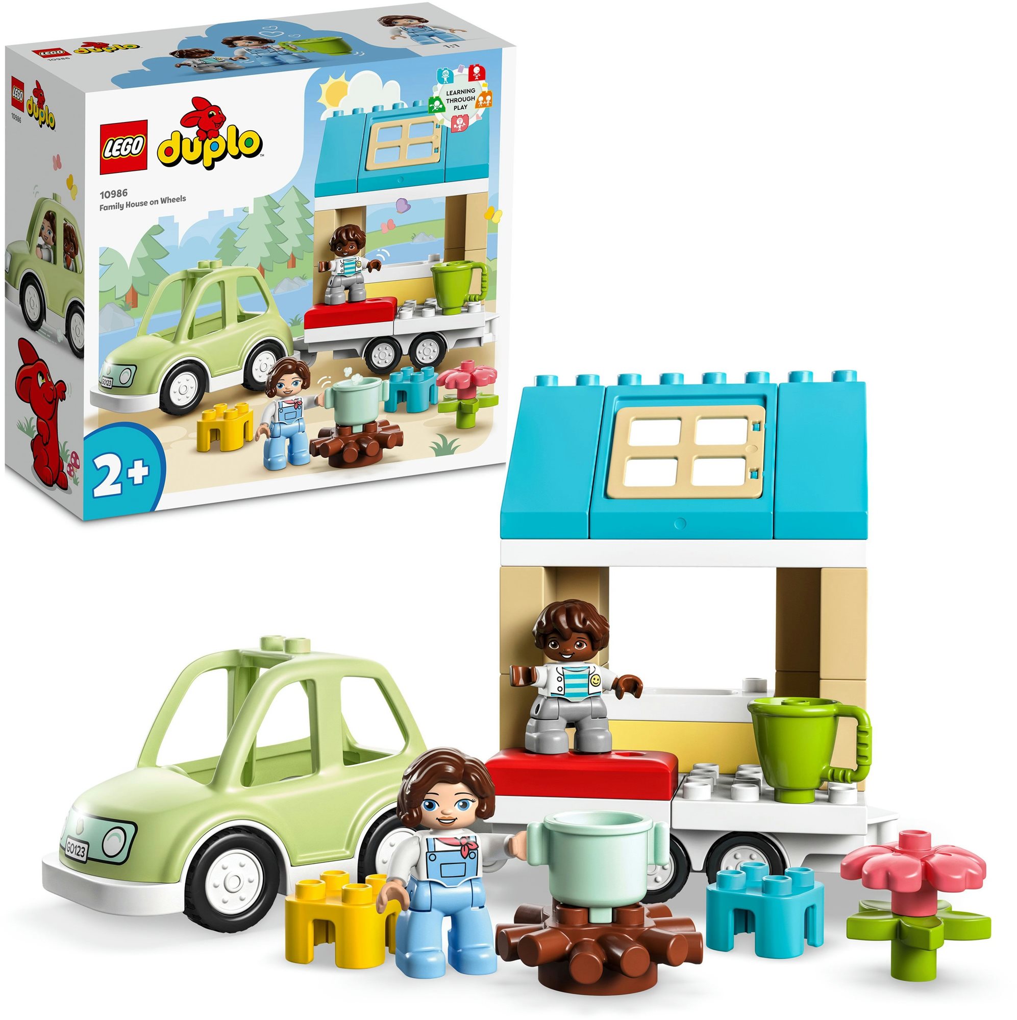 LEGO LEGO® DUPLO® 10986 Családi ház kerekeken