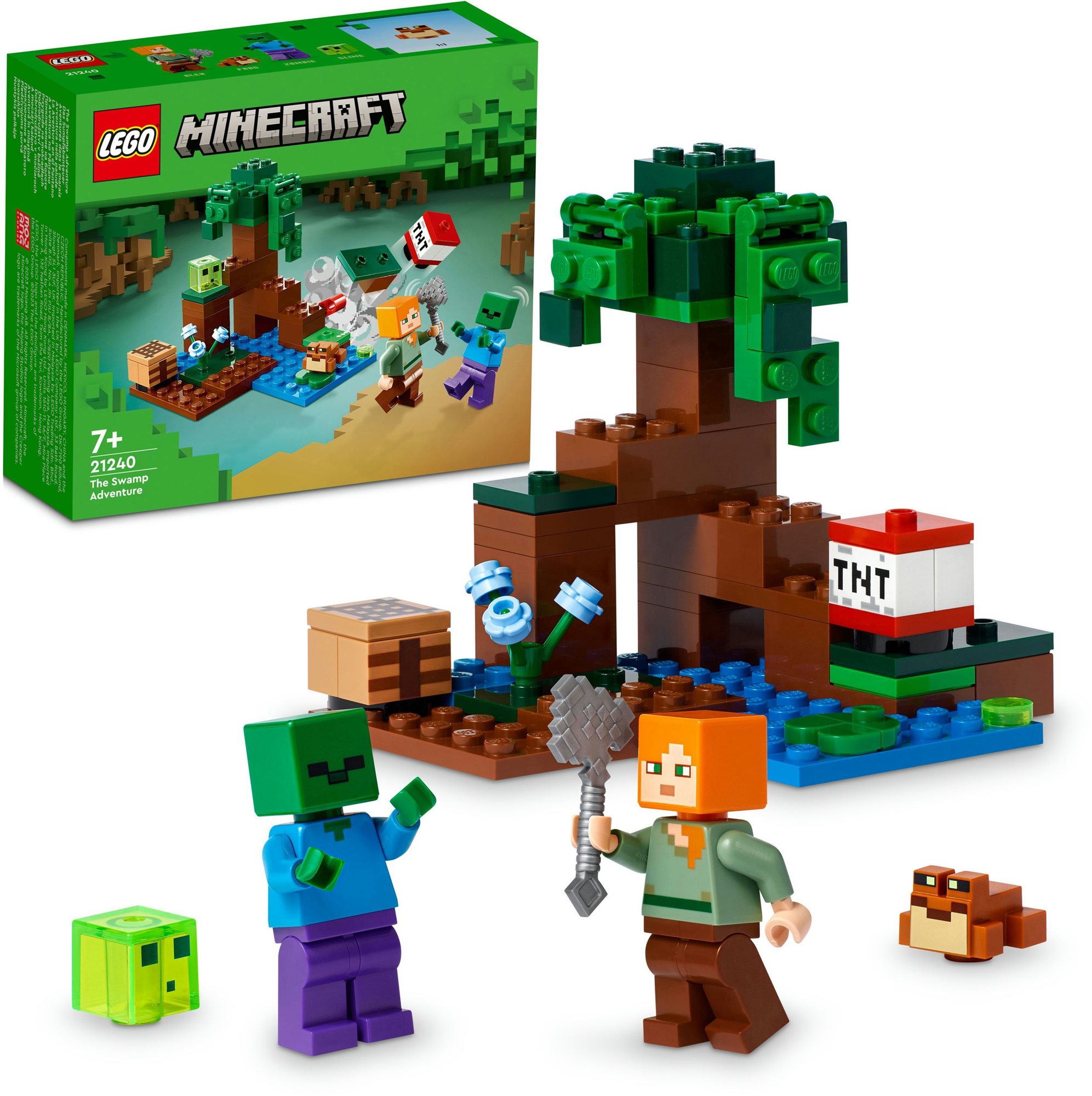 LEGO LEGO® Minecraft® 21240 A mocsári kaland