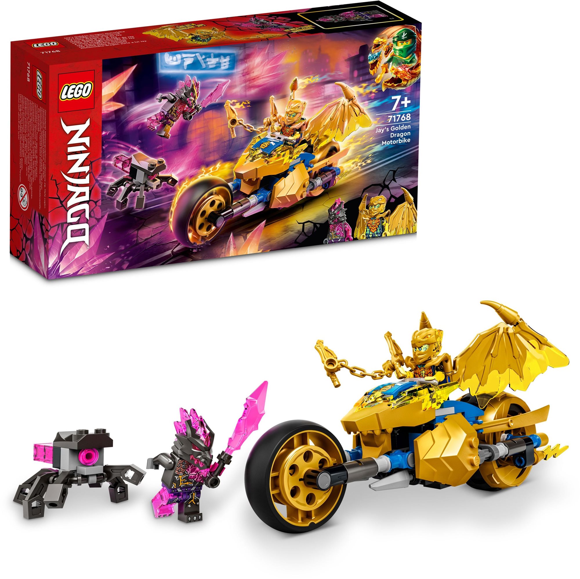 LEGO LEGO® NINJAGO® 71768 Jay aranysárkány motorja