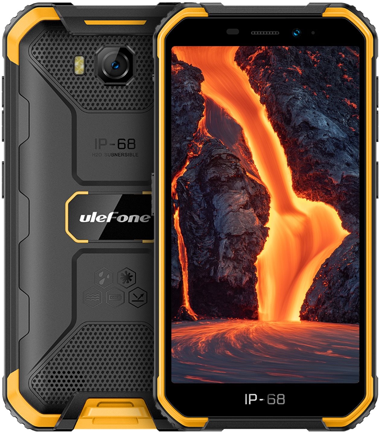 Mobiltelefon UleFone Armor X6 Pro narancssárga