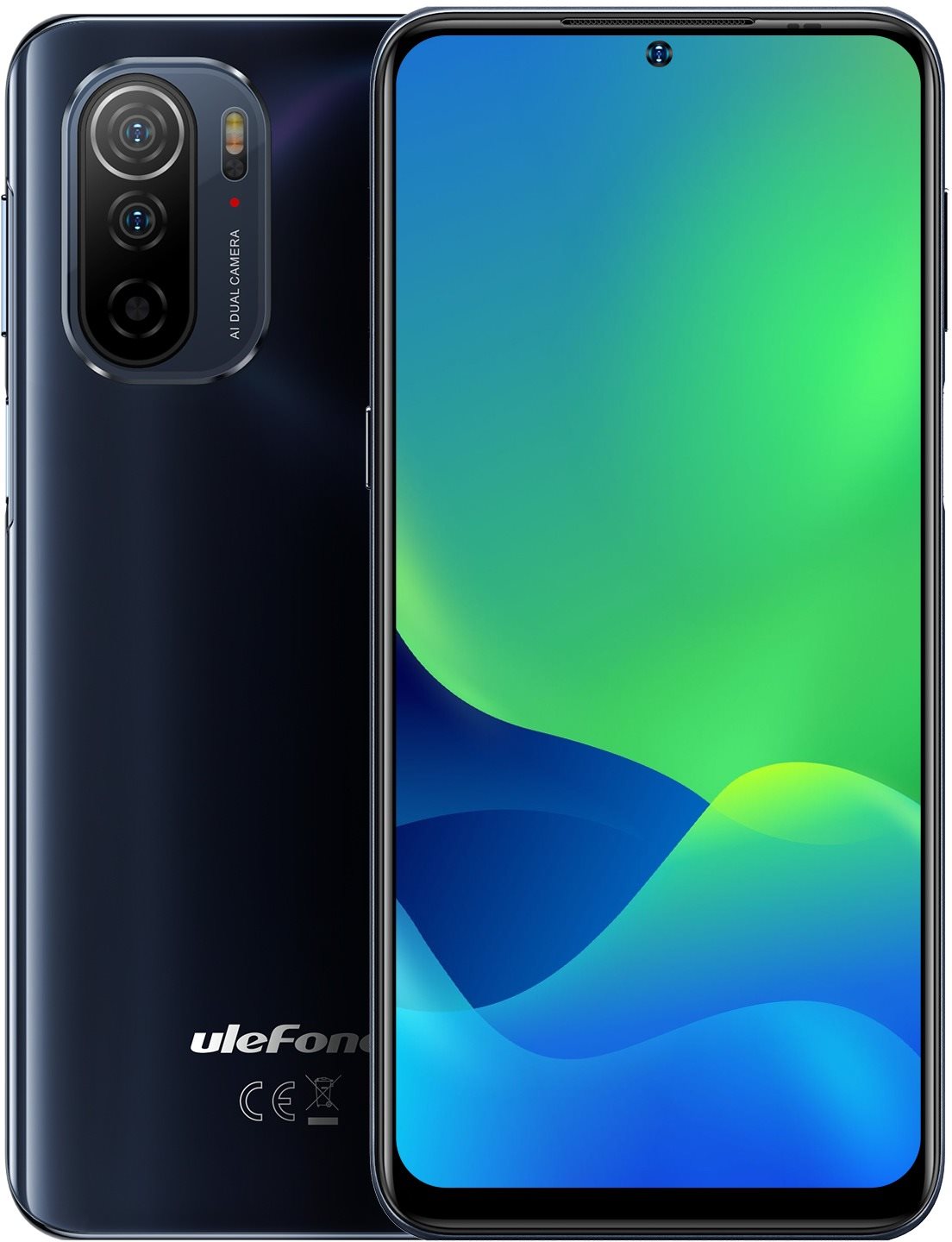 Mobiltelefon UleFone Note 13P fekete