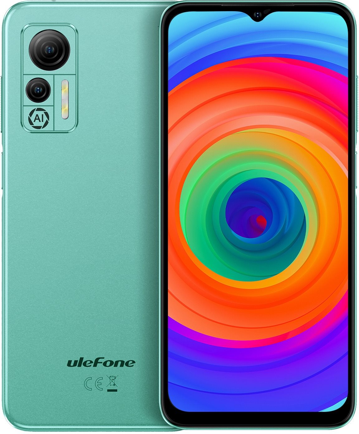 Mobiltelefon UleFone Note 14 4GB/64GB zöld