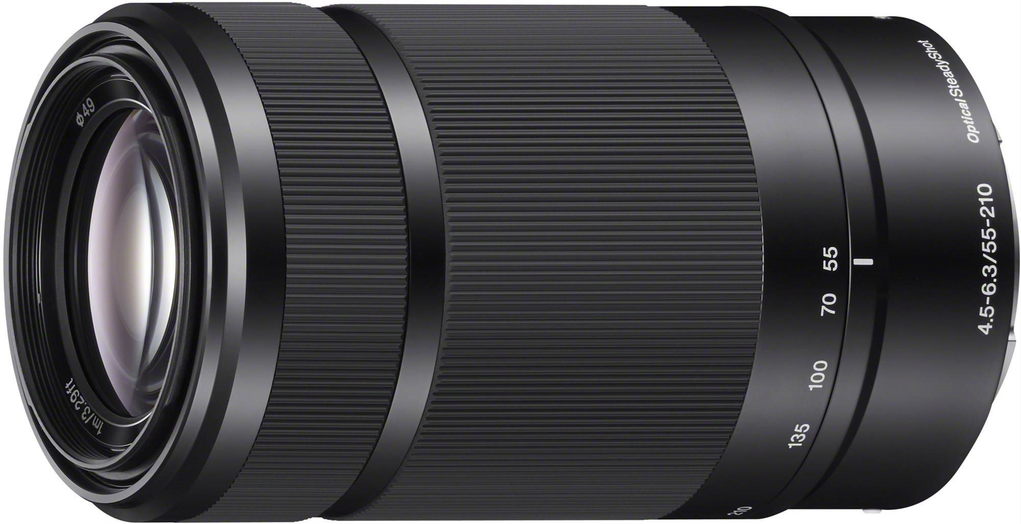 Objektív Sony 55-210 mm F4.5-6.3 fekete