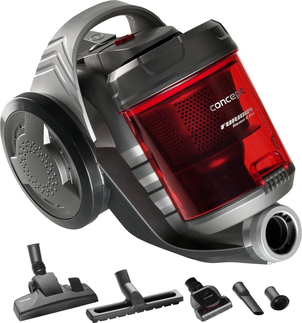 Porzsák nélküli porszívó Concept VP5150 FURIOUS Home & Pet 800 W