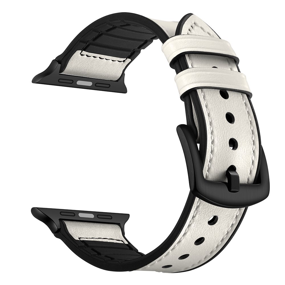 Szíj Eternico Leather and Silicone Band az Apple Watch 38mm / 40mm / 41mm bész
