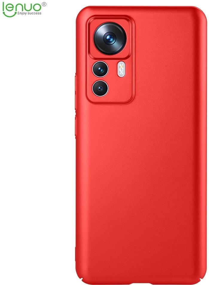 Telefon tok Lenuo Leshield Xiaomi 12T Pro piros tok