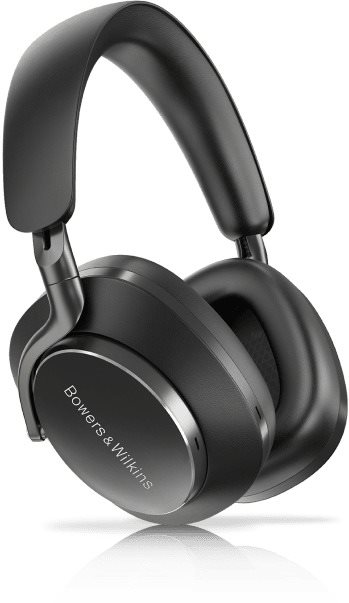Vezeték nélküli fül-/fejhallgató Bowers & Wilkins PX8 fekete