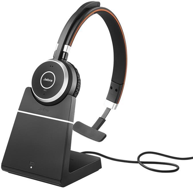 Vezeték nélküli fül-/fejhallgató Jabra Evolve 65 SE MS Mono Stand