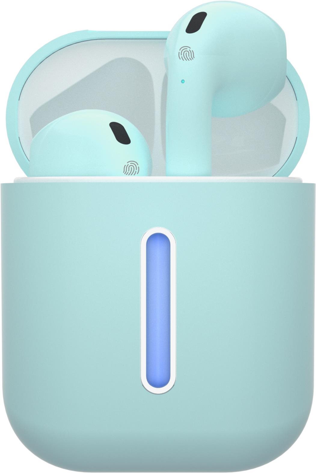 Vezeték nélküli fül-/fejhallgató TESLA SOUND EB10 Vezeték nélküli Bluetooth fülhallgató - Ice Blue