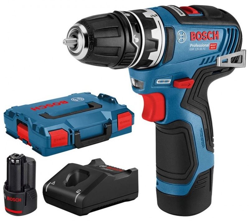 Akkus fúró Bosch GSR 12V-35 FlexiClick (2x 3.0Ah