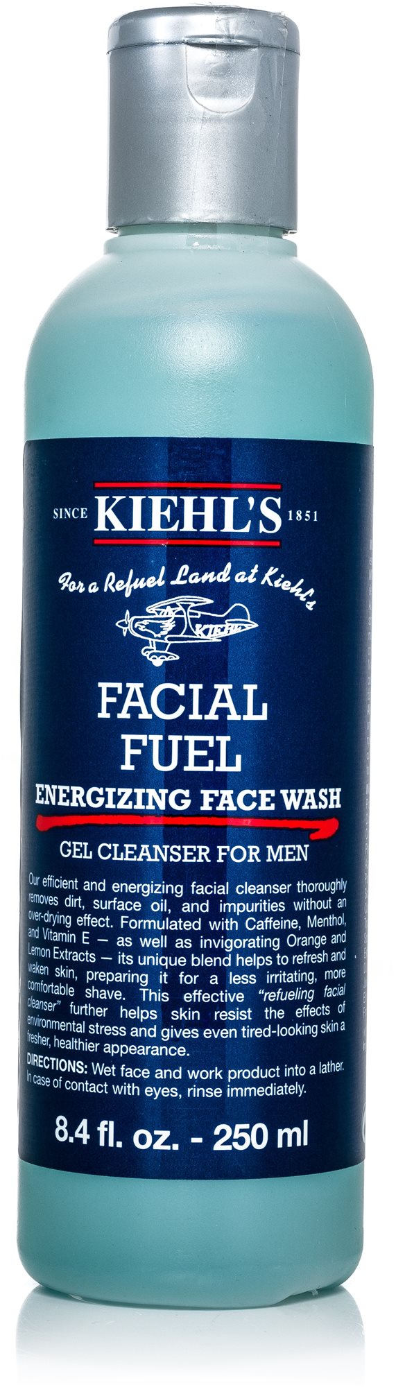 Arctisztító gél KIEHL'S Men Facial Fuel Energizing Face Wash 250 ml