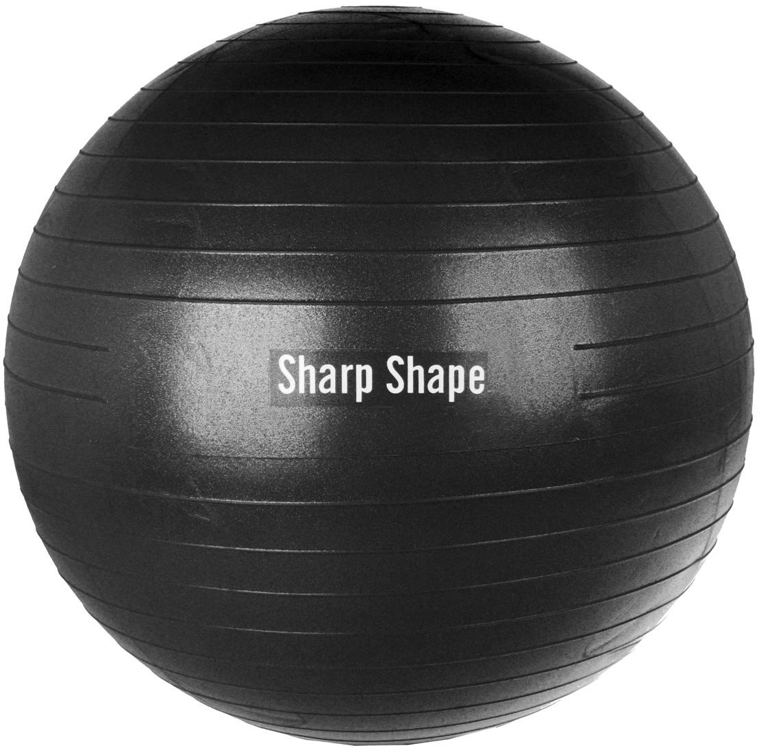 Fitness labda Sharp Shape Gym ball Fekete 55 cm