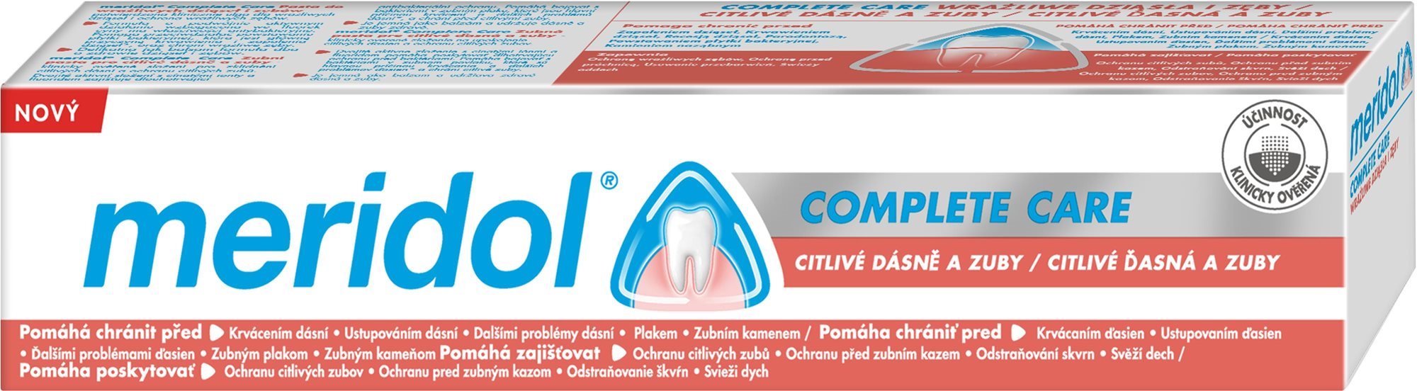 Fogkrém MERIDOL Complete Care érzékeny fogíny és fogak 75 ml