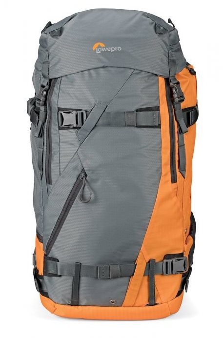 Fotós hátizsák Lowepro Powder BP 500 AW narancssárga - szürke