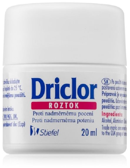 Izzadásgátló DRICLOR Antiperspirant Roll-On 20 ml