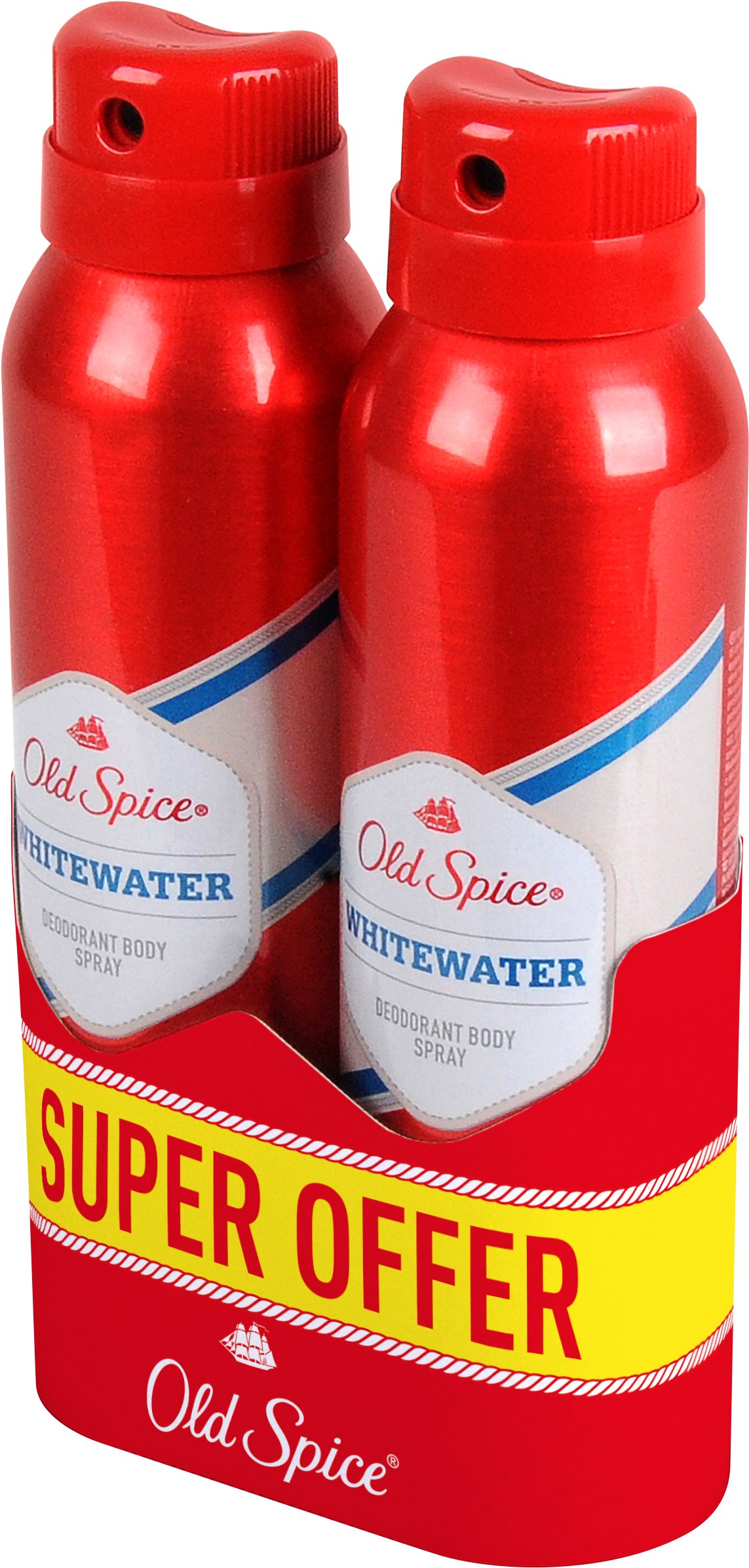 Izzadásgátló OLD SPICE Whitewater deo pack 2× 150 ml