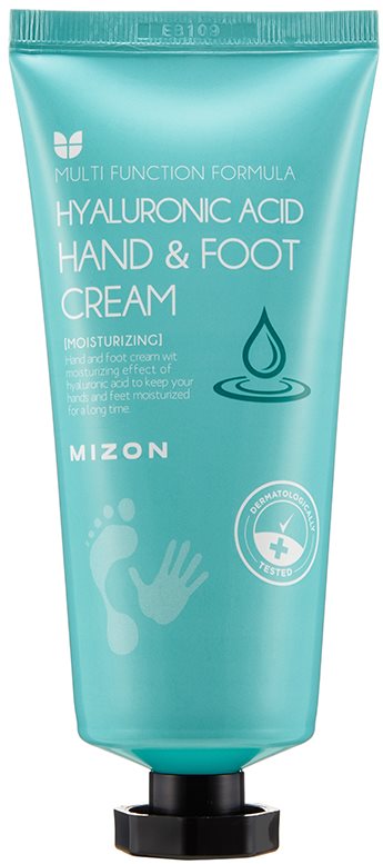 Kézkrém MIZON Hyaluronic Acid Hand and Foot Cream 100 ml