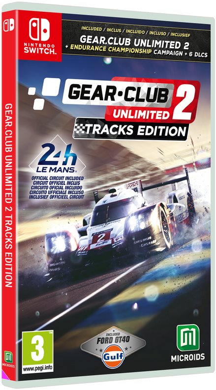 Konzol játék Gear.Club Unlimited 2: Tracks Edition - Nintendo Switch