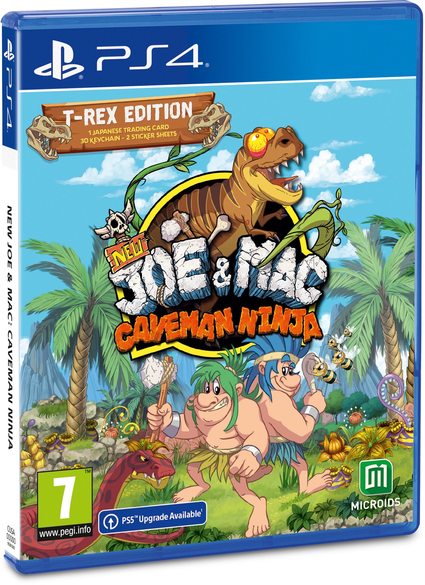 Konzol játék New Joe and Mac: Caveman Ninja T-Rex Edition - PS4