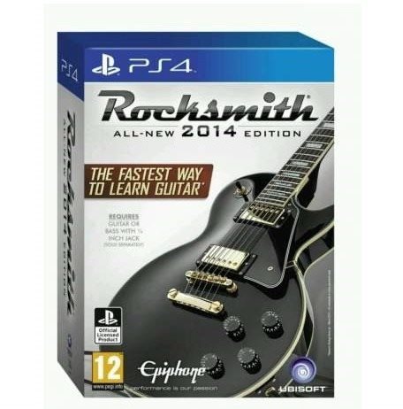 Konzol játék Rocksmith 2014 Edition + Guitar Cable - PS4