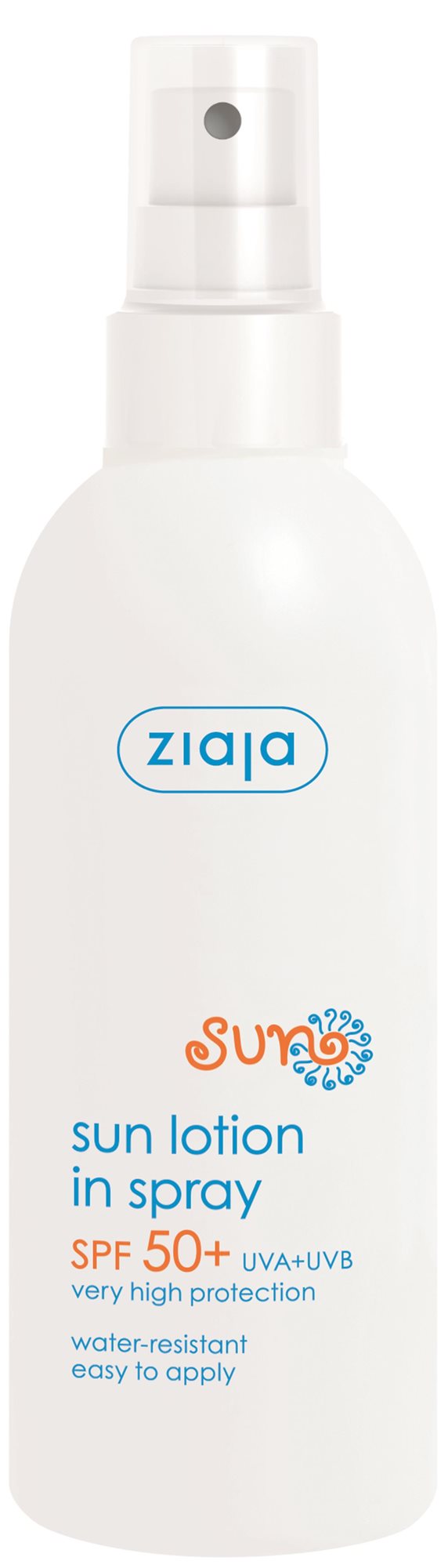 Naptej ZIAJA Sun napvédő krém SPF 50+ hidratáló