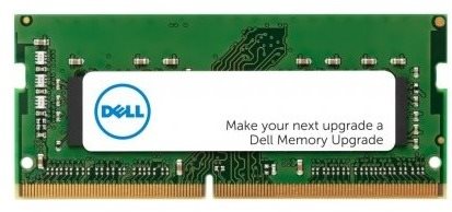 Rendszermemória DELL Memory Upgrade - 16 GB - 2RX8 DDR4 SODIMM 3200 MHz