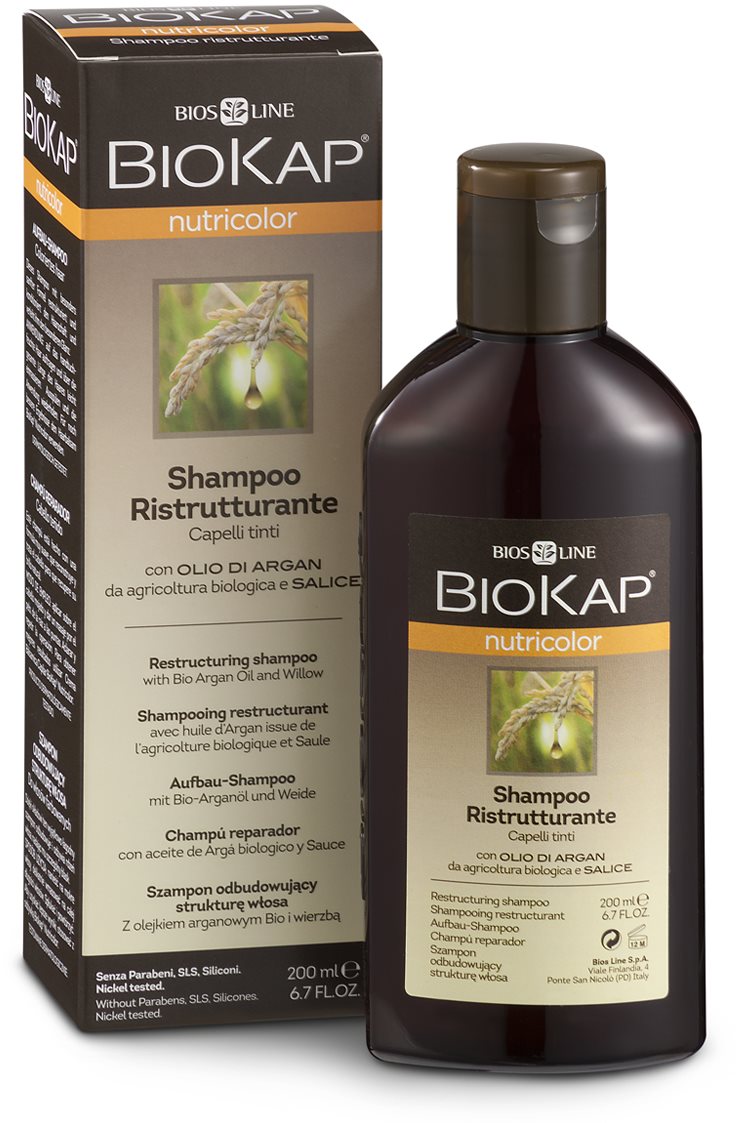 Sampon BIOKAP Nutricolor Shampoo Ristrutturante