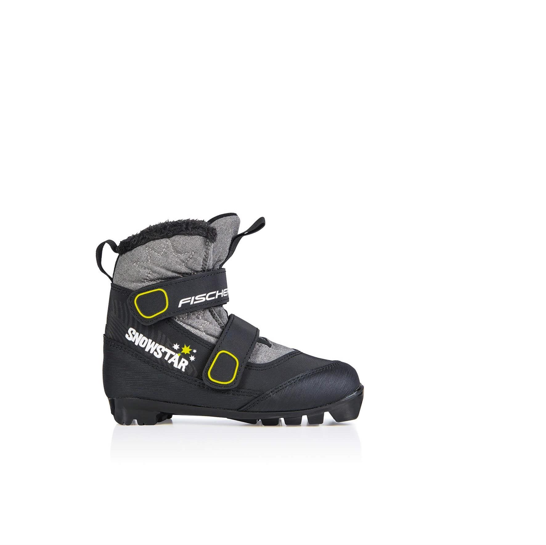 Sífutócipő Fischer SNOWSTAR BLACK mérete 31 EU / 195 mm