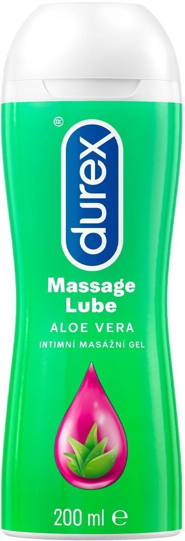 Síkosító DUREX Play 2 az 1-ben masszázs gél aloe verával 200 ml