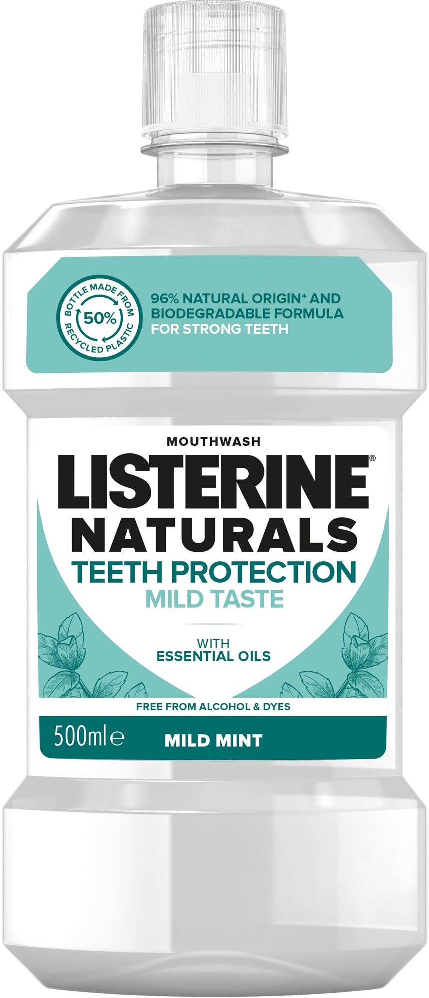 Szájvíz LISTERINE Naturals Teeth Protection 500 ml