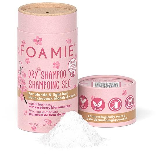 Szárazsampon FOAMIE Dry Shampoo Berry Blonde 40 g