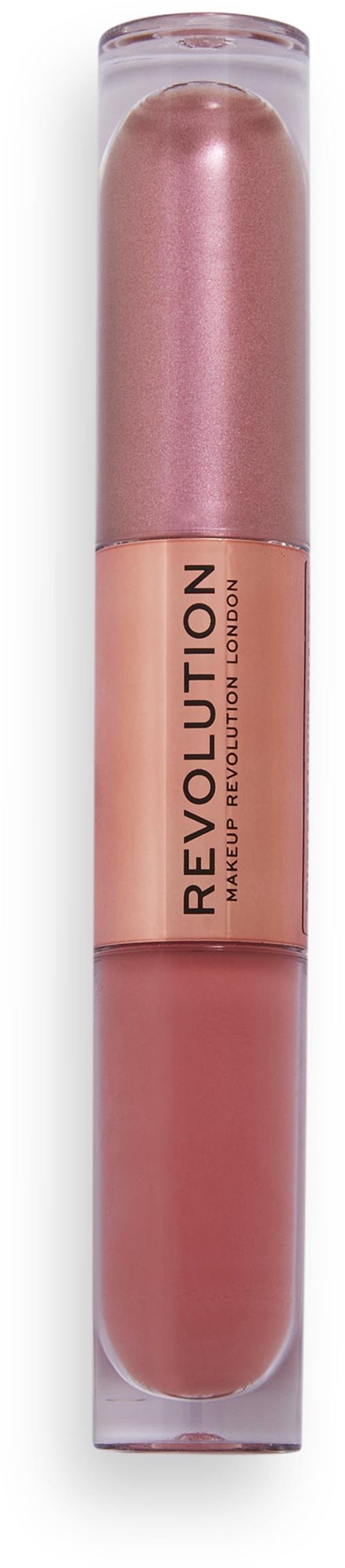 Szemhéjfesték REVOLUTION Double Up Liquid Shadow Blissful Pink