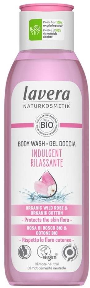 Tusfürdő LAVERA Ápoló tusfürdő vadrózsával 250 ml