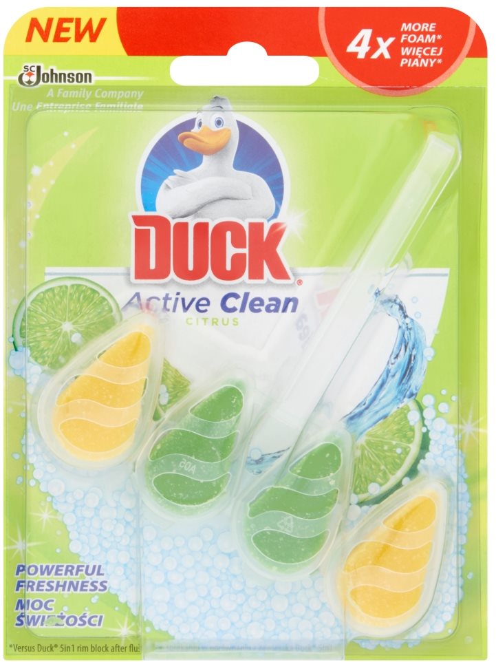 WC golyó DUCK Active Clean Citrus 38