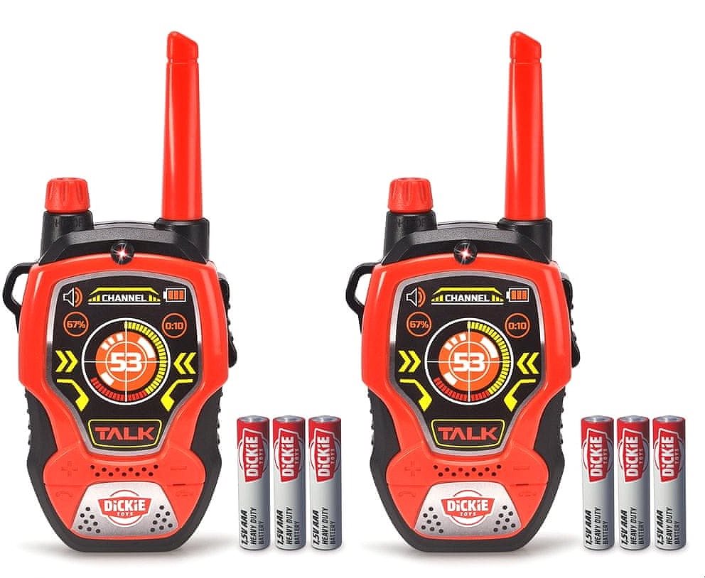 Adó-vevő Dickie Walkie Talkie Fun Adó-vevő