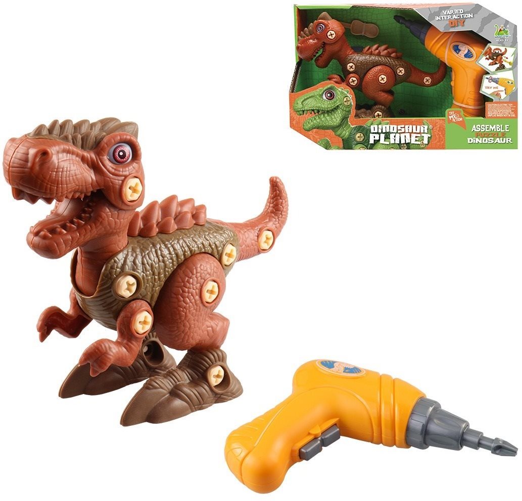 Építőjáték Csavarozós dinoszaurusz
