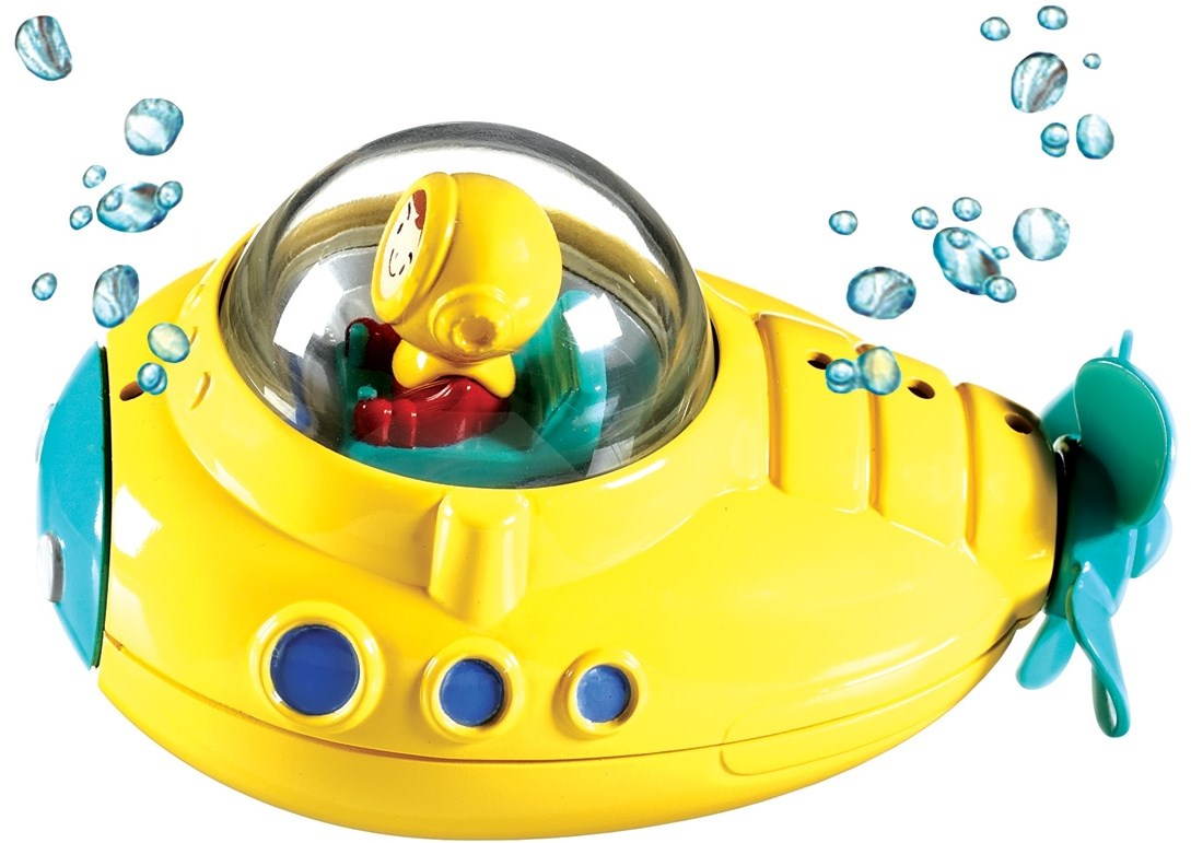 Vizijáték Munchkin - Yellow Submarine sárga tengeralattjáró a fürdőben