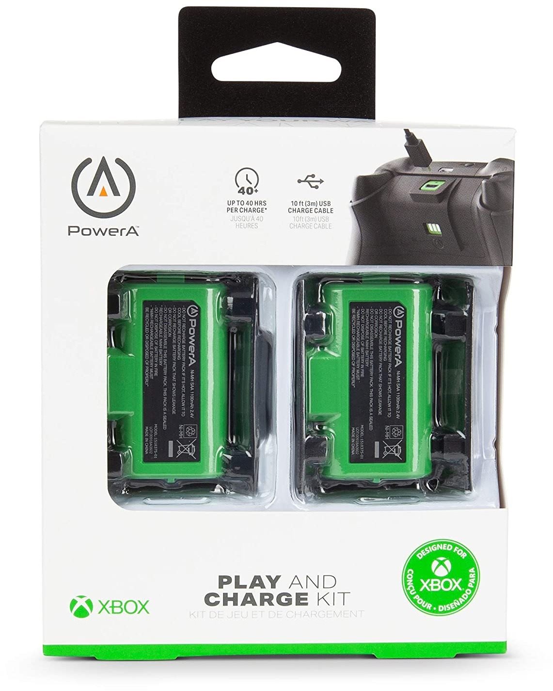 Dobíjecí stanice PowerA Play and Charge Kit - Xbox