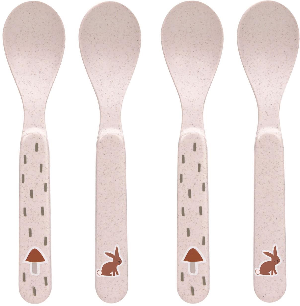 Gyerek evőeszköz Lässig Spoon Set PP/Cellulose Little Forest Rabbit