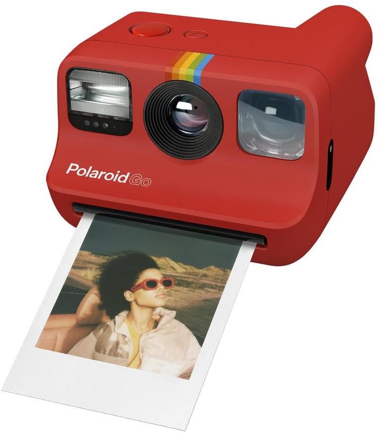 Instant fényképezőgép Polaroid GO piros