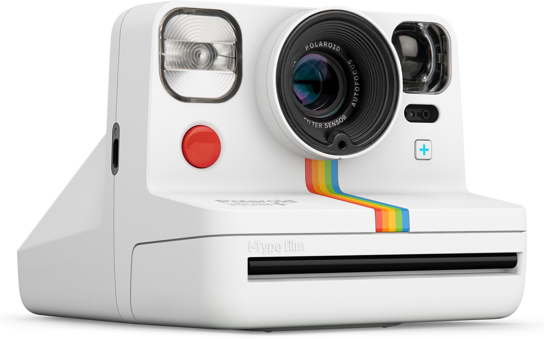 Instant fényképezőgép Polaroid NOW+ fehér