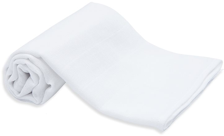 Mosható pelenka SCAMP textil pelenkák fehér (10 db)