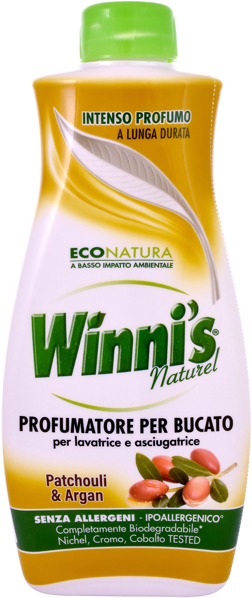 Szárítógép illatosító WINNI´S mosodai parfüm szárítógéphez és mosógéphez pacsuli és argán 250 ml (30 mosás)