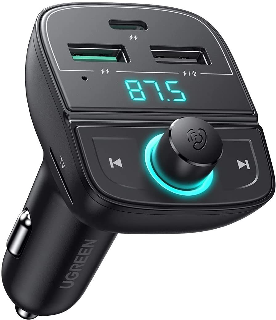 Autós töltő UGREEN Bluetooth Car Charger 5.0 (PD