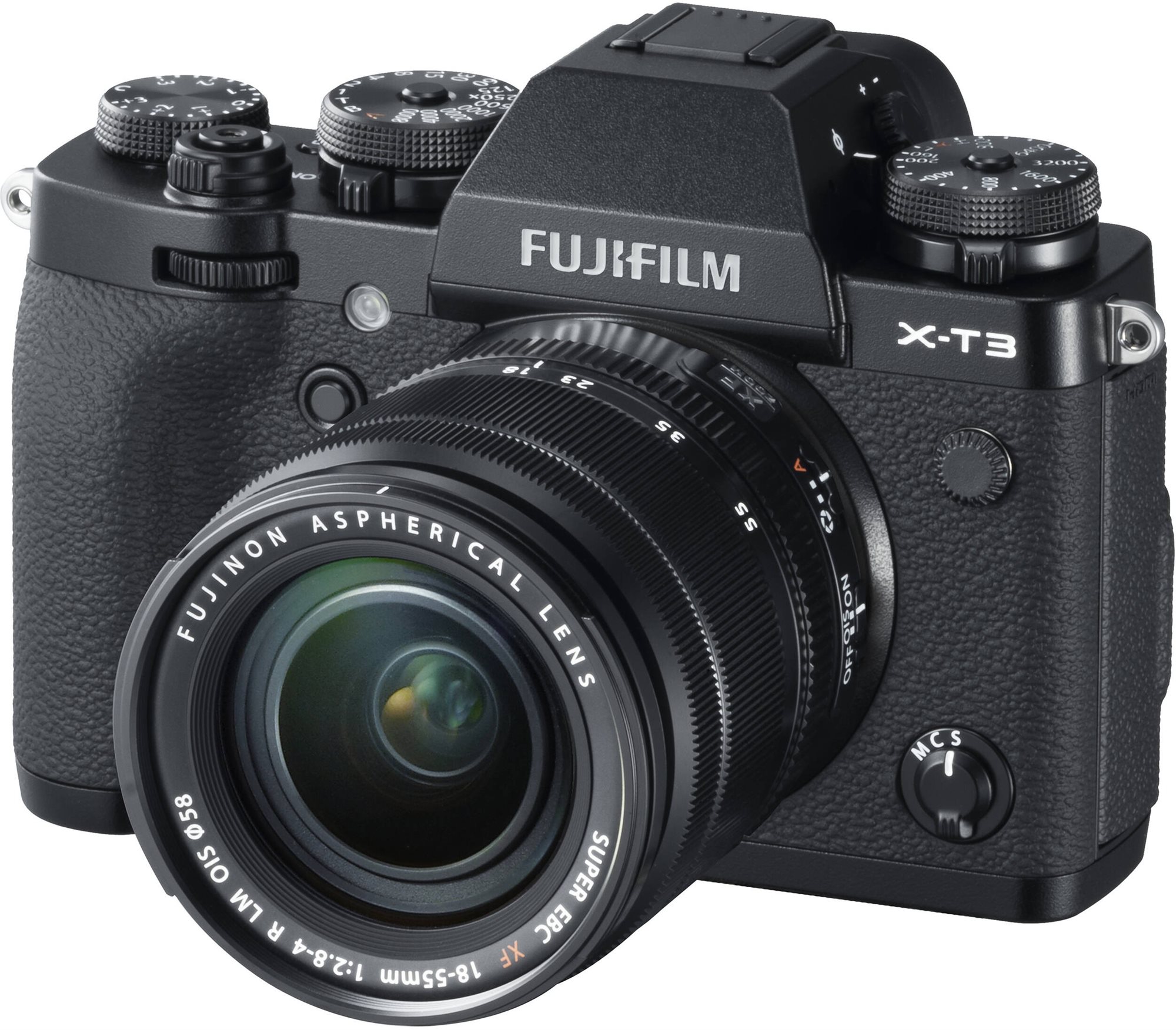 Digitális fényképezőgép Fujifilm X-T3 fekete + XF 18-55 mm R LM OIS
